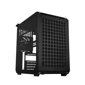 クーラーマスター PCケース［ATX /Micro ATX /Extended ATX /Mini-ITX］Qube 500 Flatpack ブラック Q500-KGNN-PSE