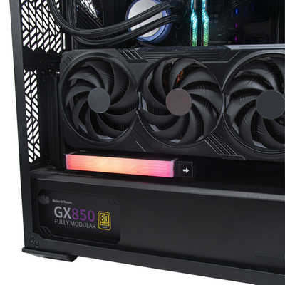 クーラーマスター Universal vertical GPU holder kit ARGB MCA-U004R