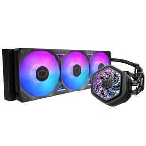 クーラーマスター 水冷CPUクーラー 120mmファンx3 ［LGA1851/1700/1200/1156/1155/1151/1150・AM5/AM4］ ML 360 Atmos II VRM Fan ARGB MLX-D36M-A25SZ-V1