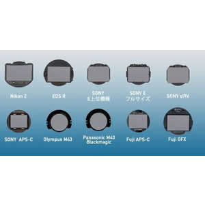 よしみカメラ Panasonic / Blackmagic M43 / Z CAM用クリップフィルター ND8 6514 よしみカメラ Panasonic / Blackmagic M43 / Z CAM用クリップフィルター ND8 6514