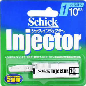 【Schick（シック）】インジェクター 替刃10枚 10枚入 インジェクター1P10マイ