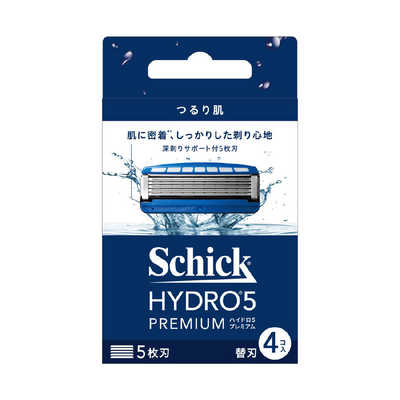 シック ｢シックジャパン｣ハイドロ5 プレミアム つるり肌へ 替刃