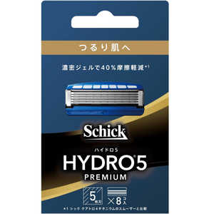 「シックジャパン」ハイドロ5 プレミアム つるり肌へ 替刃(8コ入) 「シックジャパン」ハイドロ5 プレミアム つるり肌へ 替刃(8コ入)