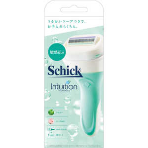 Schick（シック）イントゥイション 敏感肌用 ホルダー 本体（刃付き）＋替刃1コ