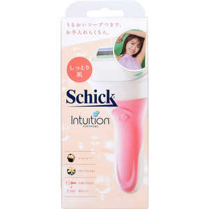 シック Schick（シック）イントゥイション しっとり肌 ホルダー 本体（刃付き）＋替刃1コ 