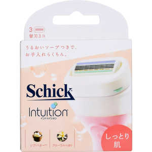 Schick(シック)イントゥイション しっとり肌 替刃 3コ入 Schick(シック)イントゥイション しっとり肌 替刃 3コ入