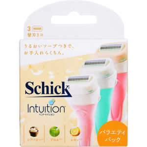 Schick(シック)イントゥイション バラエティパック 替刃 3コ入 Schick(シック)イントゥイション バラエティパック 替刃 3コ入