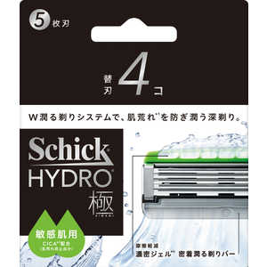シック ハイドロ極 敏感肌 替刃(4コ) HDKビンカンカエバ4コ