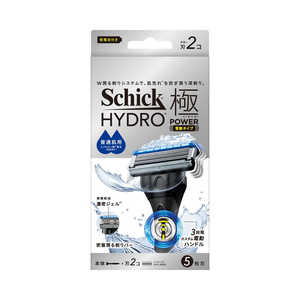 シック ハイドロ極パワー 普通肌 ホルダー(本体＋刃2コ) HDキワミPフツウホルダー