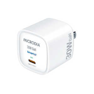 MICRODIA PDチャージャー ［1ポート /USB Power Delivery対応 /Smart IC対応 /GaN(窒化ガリウム) 採用］ 56821