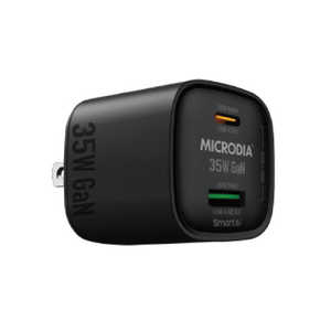 MICRODIA PDチャージャー ［2ポート /USB Power Delivery対応 /Smart IC対応 /GaN(窒化ガリウム) 採用］ 56846