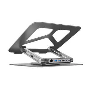 UNITEK 360° Rotating Laptop Stand with Hub(2xUSB3.0 + HDMI2.0 + Gigabit Ethernet + PD100W) D1109A UNITEK 360° Rotating Laptop Stand with Hub(2xUSB3.0 + HDMI2.0 + Gigabit Ethernet + PD100W) D1109A