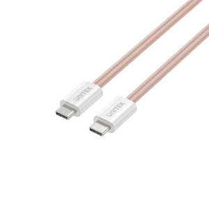 UNITEK PD100W Magnetic USB-C to USB-C 1M CablePink Type-C /USB Power Deliveryб C14141APK011M