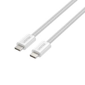 UNITEK PD100W Magnetic USB-C to USB-C 1M CableWhite Type-C /USB Power Deliveryб C14141AWH011M