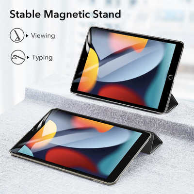 ESR iPad 第9/8/7世代ケース Pencil収納可能三つ折り式
