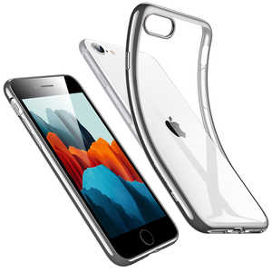 ESR iPhone SE(第3・2世代) iPhone 8/7 対応エッセンシャルクリアライトフォーンケース Halo