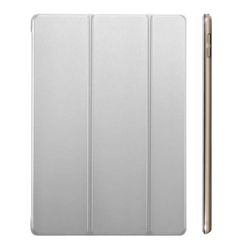 ESR ESR iPad 第9/8/7世代ケース Pencil収納可能三つ折り式マグネットケース ESR Silver Grey  AscendTrifoldCase AscendTrifoldCase
