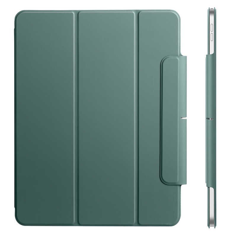 ESR ESR iPad Pro 11インチ 第3/2世代ケース Pencil収納折りたたみ式マグネットケース Forest Green  ReboundMagneticCase ReboundMagneticCase