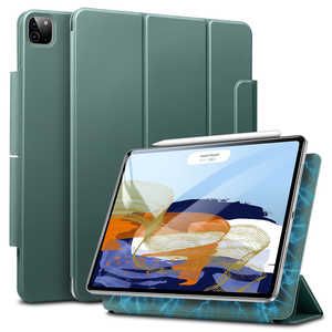 ESR iPad Pro 11 3/2奱 PencilǼޤꤿ߼ޥͥåȥ Forest Green ReboundMagneticCase