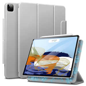ESR iPad Pro 11 3/2奱 PencilǼޤꤿ߼ޥͥåȥ Silver Grey ReboundMagneticCase