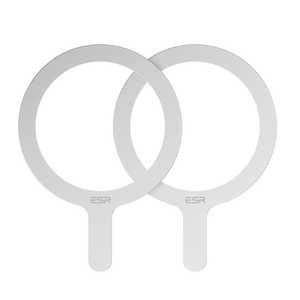 ESR マグネット式アクセサリ対応リング ESR White - 2 Pack HaloLockRing360