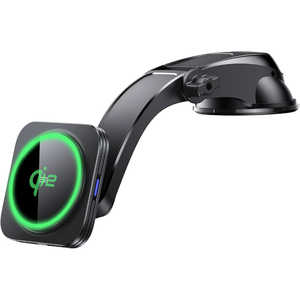 ESR MagSafe対応 ダッシュボードワイヤレス充電器 ［1ポート /15W］ Black ESRQi2DashboardWirelessCharger