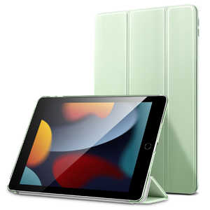 ESR iPad 第9/8/7世代ケース Pencil収納可能三つ折り式マグネットケース ESR Light Green  AscendTrifoldCase