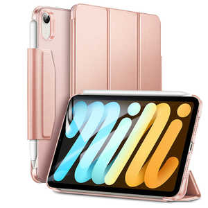 iPad mini 6奱 PencilǼǽޤ꼰ޥͥåȥ ESR Rose Gold AscendTrifoldCase
