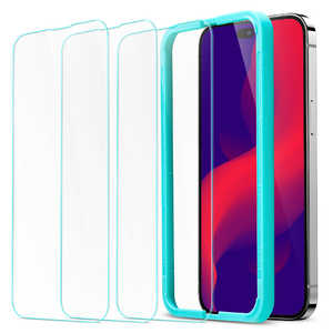 iPhone 14 Plus/13 Pro Maxб饹ե(3) ESR Clear-3 Pack TemperedGlassScreen