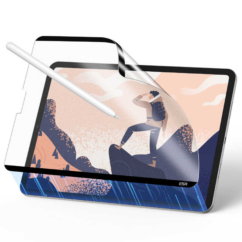ESR ESR 着脱可能 ペーパーライク マグネットフィルム 11インチ iPad Pro(第4/3/2/1世代)、10.9インチ iPad Air(第5/4世代)用 PaperFeelMagnetic PaperFeelMagnetic