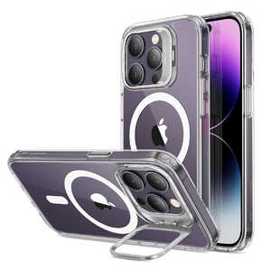 ESR iPhone 14 Pro マグネット対応カメラリングスタンド付き、ミリタリーグレードケース ClassicKichstandCase