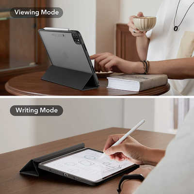 ESR 12.9インチ iPad Pro（第6/5世代）用 グレー M240 ESR 12.9インチiPad Pro (第6⁄5世代)用 Ascendハイブリッドケース ESR