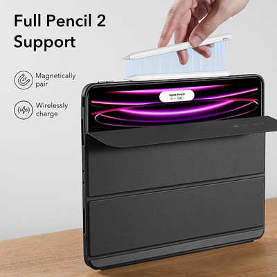 ESR 12.9インチ iPad Pro（第6/5世代）用 グレー M240 ESR 12.9インチiPad Pro (第6⁄5世代)用 Ascendハイブリッドケース ESR