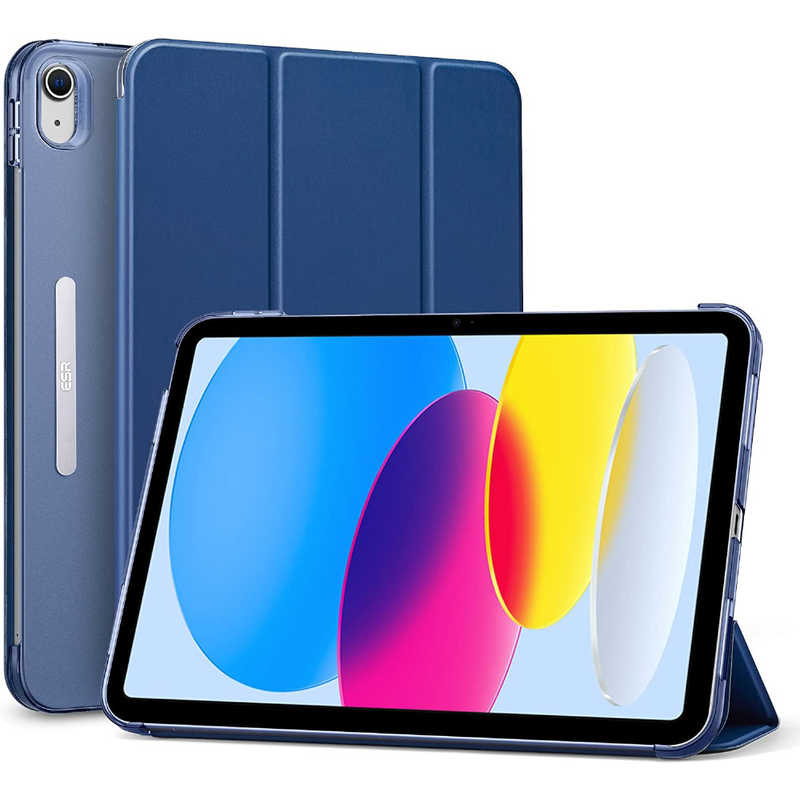 ESR ESR 10.9インチiPad(第10世代)用 Ascend三つ折りケース ESR Navy Blue ESRforiPad10thGen AscendTrifoldCase AscendTrifoldCase