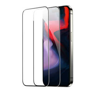 ESR iPhone 15 Pro Max(6.7)饹ե(2) Clear-2 Pack TemperedGlassScreen
