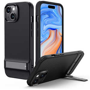 ESR iPhone 15 Plus(6.7インチ)スタンド付ソフトケース Black ESRBoostKickstandCaseCompatiblewithiPhone15Plus