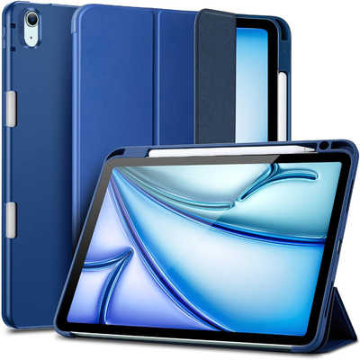 ESR iPad Air 11インチ M2対応ペンシル収納つき 三つ折り式