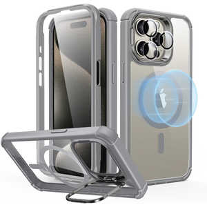 ESR iPhone 15 Pro Max 2パート ハイブリッドケース(MagSafe対応) Clear Grey ArmorToughCase ESR iPhone 15 Pro Max 2パート ハイブリッドケース(MagSafe対応) Clear Grey ArmorToughCase