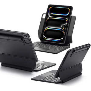 ESR iPad Pro 11インチ M4 用 縦横モード対応 着脱可能 保護ケース付きキーボードケース Charcoal Grey ESR Rebound Magnetic Keyboard Case 360 iPad Pro 11 ESR iPad Pro 11インチ M4 用 縦横モード対応 着脱可能 保護ケース付きキーボードケース Charcoal Grey ESR Rebound Magnetic Keyboard Case 360 iPad Pro 11