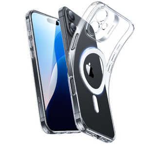 ESR iPhone 16(6.1C`)\tgP[X ESRZeroClearCase-HaloLockiPhone16
