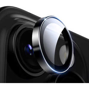 ESR iPhone 16/16 Plus 強化ガラスカメラレンズプロテクター Black ArmoriteCameraLensProtectorsforiPhone16/16Plus