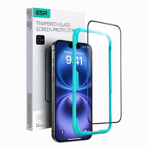 ESR iPhone 16 Plus(6.7インチ)強化ガラスフィルム(1枚入り) Clear - 1 Pack Clear - 1 Pack Tempered-GlassScreenProtectorforiPhone16Plus