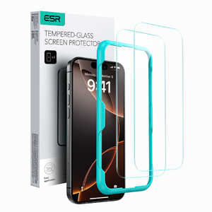 ESR iPhone 16 Pro(6.3インチ)強化ガラスフィルム(2枚入り) Clear - 2 Pack Clear - 2 Pack Tempered-GlassScreenProtectorforiPhone16Pro ESR iPhone 16 Pro(6.3インチ)強化ガラスフィルム(2枚入り) Clear - 2 Pack Clear - 2 Pack Tempered-GlassScreenProtectorforiPhone16Pro