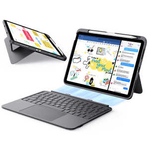 ESR 11�C���` iPad(A16)�A10.9�C���` iPad(��10����)�p Flex���E���L�[�{�[�h�P�[�X Flex Keyboard Case iPad A16 6B0310401