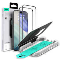 ESR iPhone 17 / 16Pro ガラスフィルム 2倍強度 UltraFit Classic フル