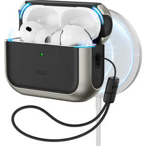 ESR AirPods Pro3対応TPUケース MagSafe対応 チタニウム 1C02000202-Titanium