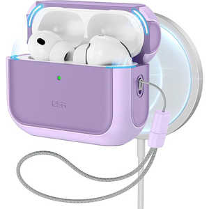 ESR Orbit AirPods Pro 3ケース MagSafe対応 落下衝撃吸収 カバー ストラップ付き ラベンダー 1C02000402-Lavender ESR Orbit AirPods Pro 3ケース MagSafe対応 落下衝撃吸収 カバー ストラップ付き ラベンダー 1C02000402-Lavender
