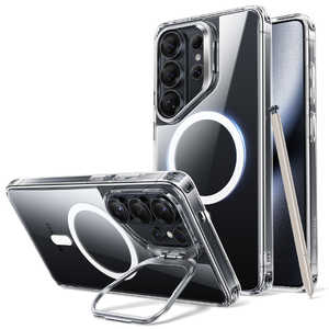 ESR Galaxy S26 Ultra MagSafe対応スタッシュスタンド付きケース Clear 1A89600102-Clear