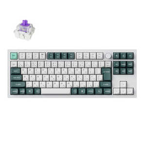 キークロン キーボード Q3 HE RGB(マグネットスイッチ Nebula) シェルホワイト Q3H-P1-JIS キークロン キーボード Q3 HE RGB(マグネットスイッチ Nebula) シェルホワイト Q3H-P1-JIS
