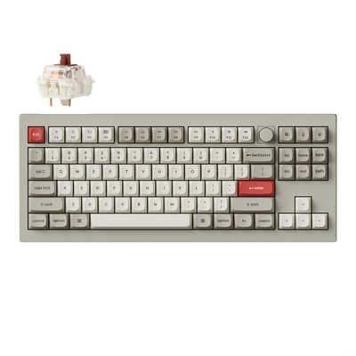 キークロン キーボード V3 Max(茶軸) レトロカラー V3M-R3-US の通販